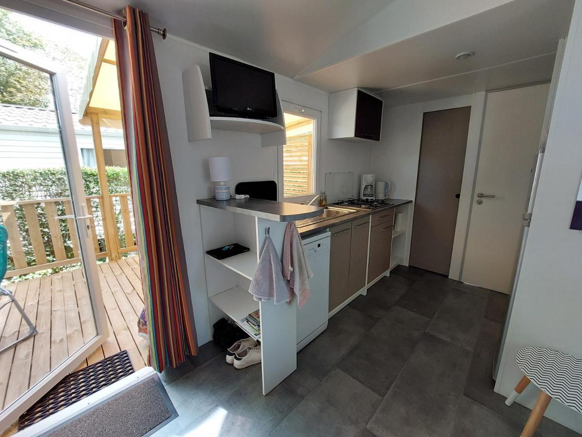 Camping Carnac mobil home climatisé Bagian luar foto